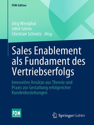 cover image of Sales Enablement als Fundament des Vertriebserfolgs
